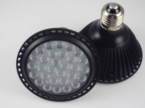 PAR30 12Watt Dimmable LED Bulb Black